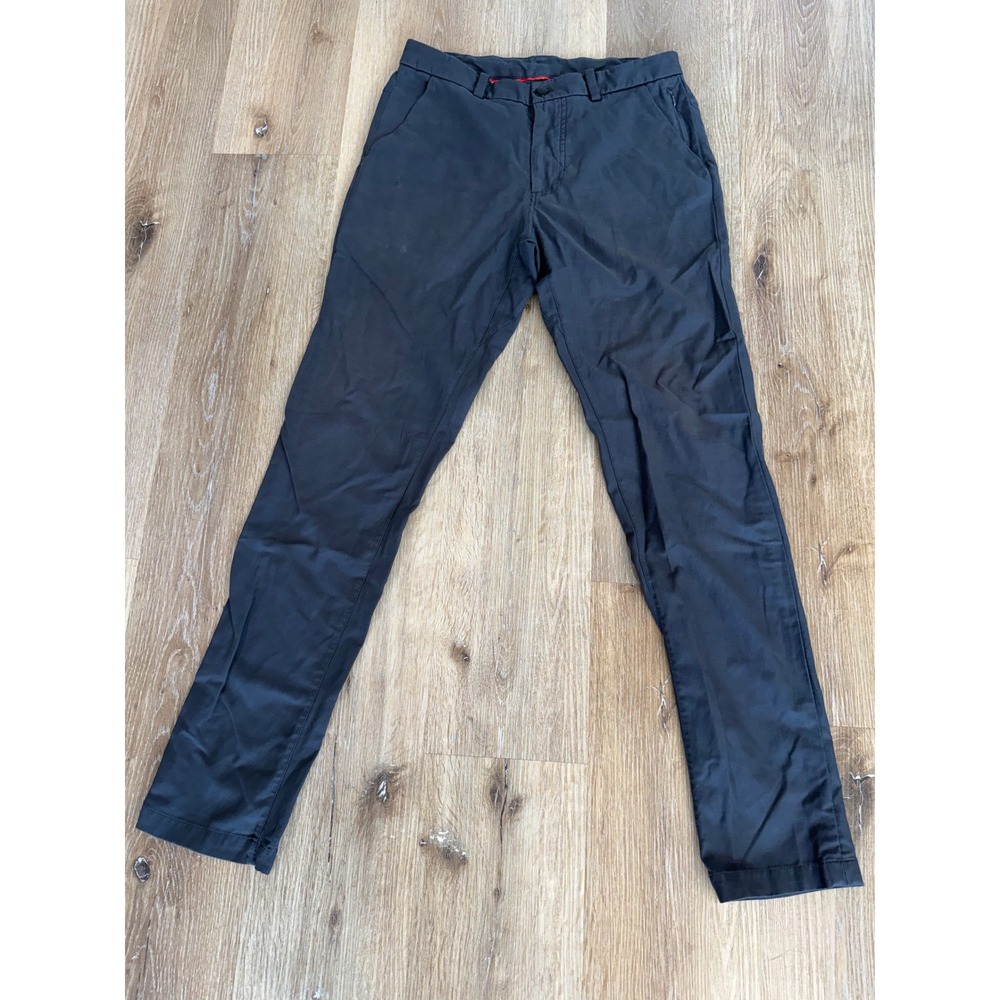 Lululemon Gorpcore Commission Slim Fit Pants Mens 30 Black Technical Commuter
